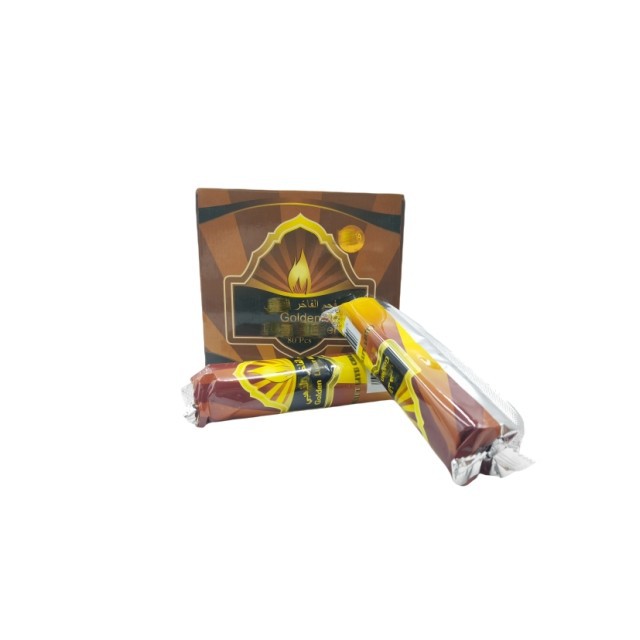 Factory Direct 33mm Gold Hookah Charcoal
